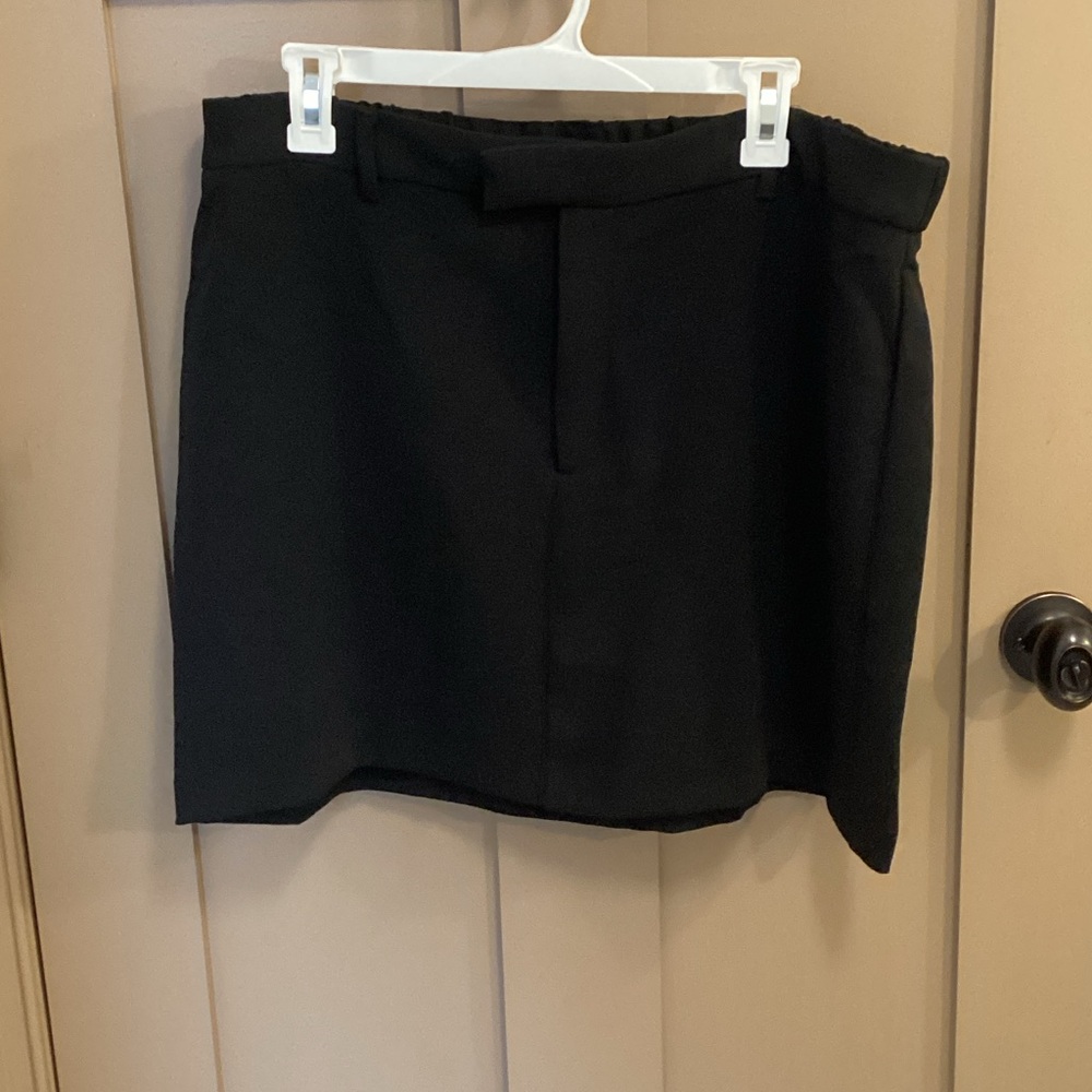 a new day Black Mini Skirt